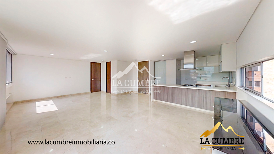 Apartamento de 1 alcoba en arriendo en Santa Maria De Los Angeles, Medellín, 105 m² · foto 3 de 14