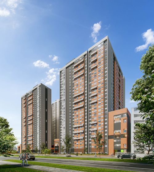 Apartamento de 1 alcoba en venta en San Rafael Industrial, Bogotá, 39 m² · foto 2 de 19