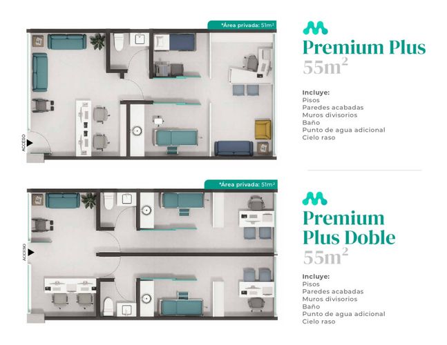 Consultorio en venta en Portal De Genovés, Barranquilla, 121 m² · foto 4 de 4