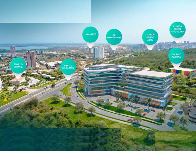 Consultorio en venta en Portal De Genovés, Barranquilla, 36 m² · foto 2 de 3