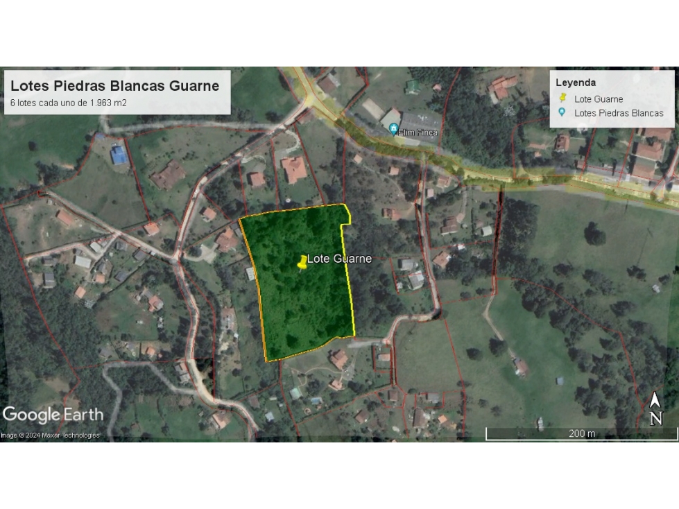 Lote en venta en Piedras Blancas, Rionegro · foto 5 de 8