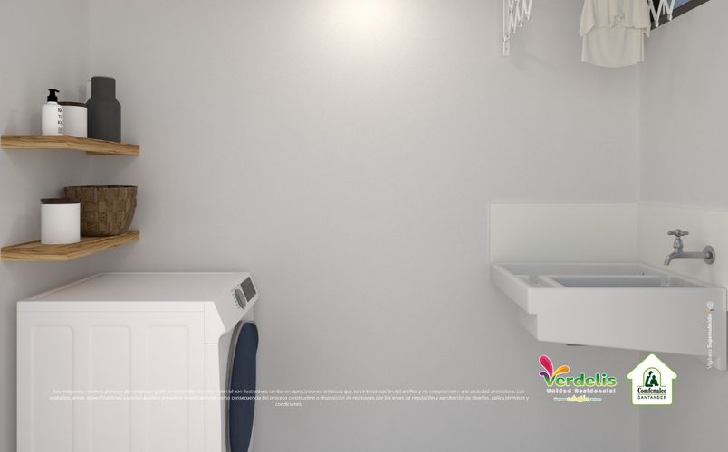 Apartamento de 1 alcoba en venta en Comuneros, Bucaramanga, 37 m² · foto 5 de 24