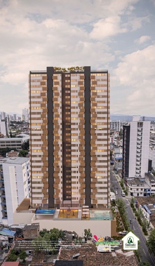 Apartamento de 1 alcoba en venta en Comuneros, Bucaramanga, 37 m² · foto 3 de 24