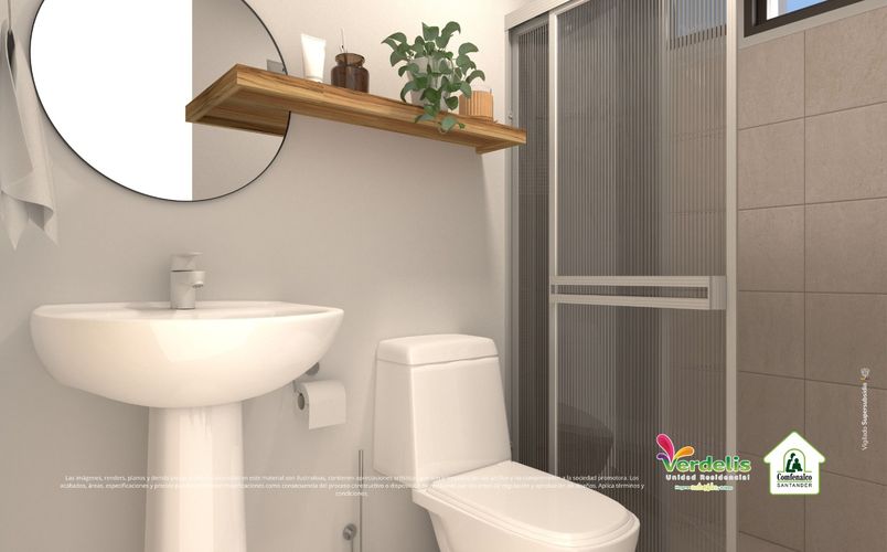 Apartamento de 1 alcoba en venta en Comuneros, Bucaramanga, 37 m² · foto 6 de 24