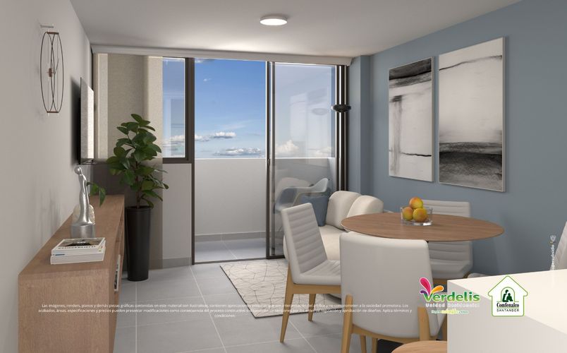 Apartamento de 1 alcoba en venta en Comuneros, Bucaramanga, 37 m² · foto 13 de 24