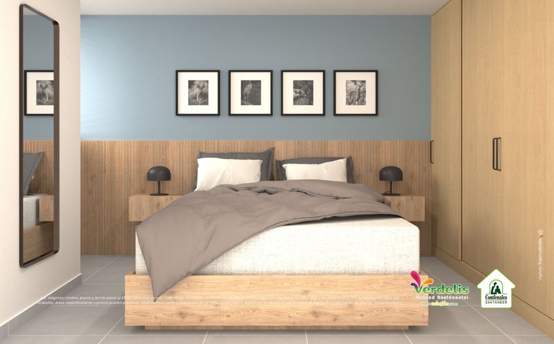 Apartamento de 1 alcoba en venta en Comuneros, Bucaramanga, 37 m² · foto 9 de 24