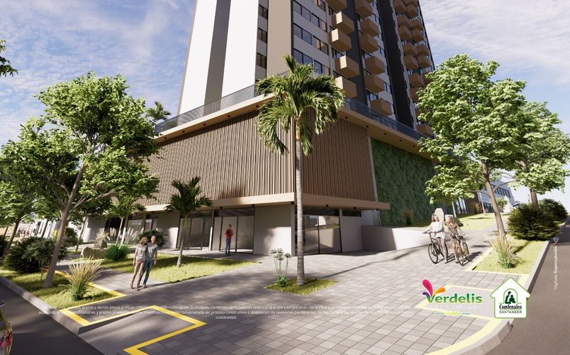 Apartamento de 1 alcoba en venta en Comuneros, Bucaramanga, 37 m² · foto 2 de 24