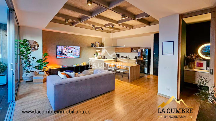 Apartamento de 1 alcoba en arriendo en Los Parra, Medellín, 100 m² · foto 2 de 8
