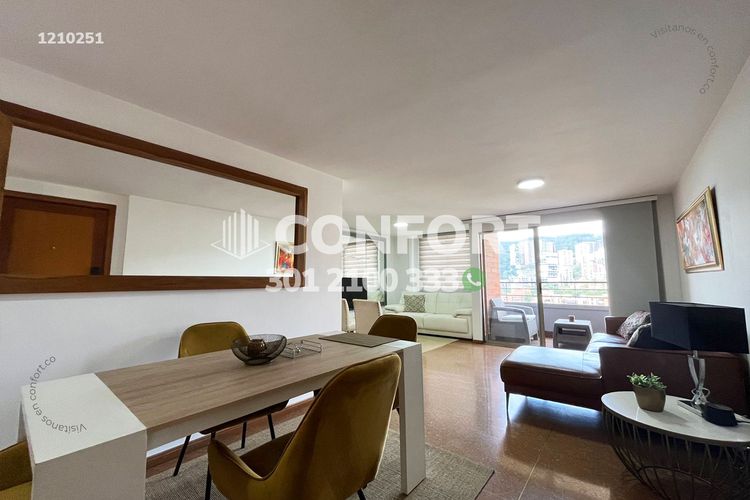 Apartamento de 2 alcobas en arriendo en El Poblado, Medellín, 88 m² · foto 4 de 21