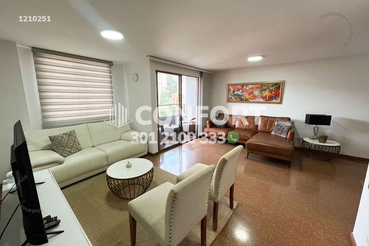 Apartamento de 2 alcobas en arriendo en El Poblado, Medellín, 88 m² · foto 2 de 21