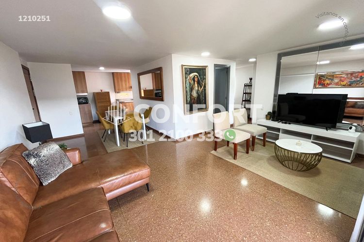 Apartamento de 2 alcobas en arriendo en El Poblado, Medellín, 88 m² · foto 3 de 21