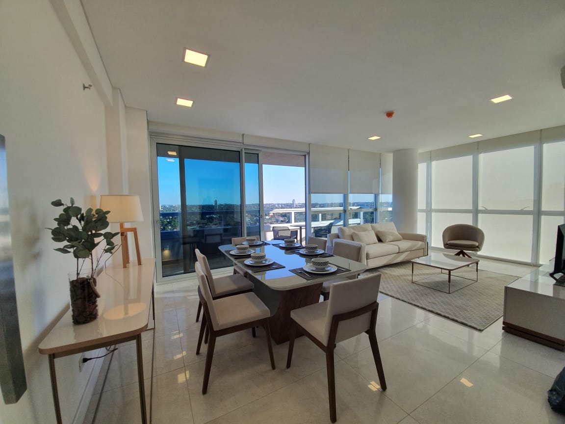EXCLUSIVO DEPARTAMENTO FULL AMOBLADO DE 3 DORMITORIOS EN ALQUILER. — foto 2