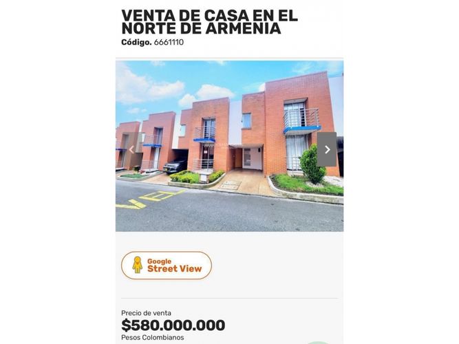 Casa de 3 alcobas en venta en Aborigenes, Armenia, 169 m² · foto 10 de 10
