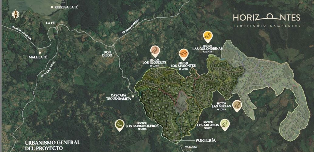 Lote en venta en El Portento, El Retiro, 2520 m² · foto 12 de 13