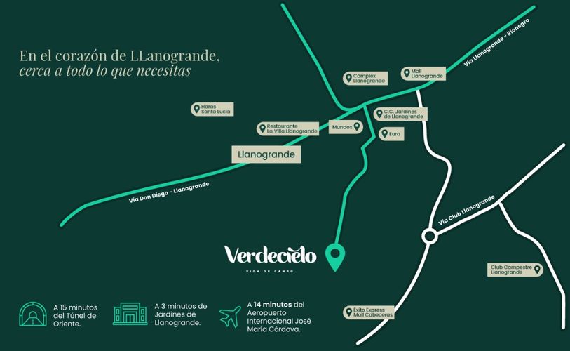Lote en venta en Guayabito, Rionegro, 1800 m² · foto 8 de 8