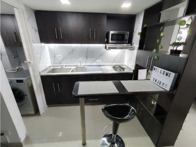 Apartaestudio en arriendo en Colon, Medellín, 35 m² · foto 2 de 16