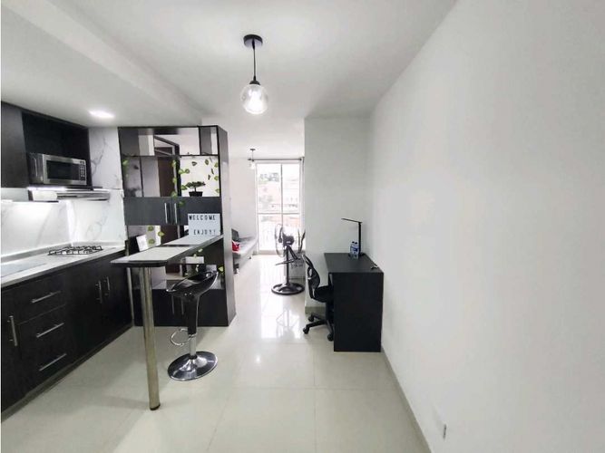 Apartaestudio en arriendo en Colon, Medellín, 35 m² · foto 5 de 16