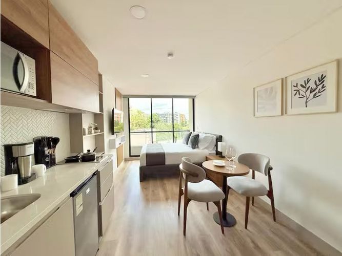 Apartaestudio en venta en Chicó Navarra, Bogotá, 27 m² · foto 7 de 24