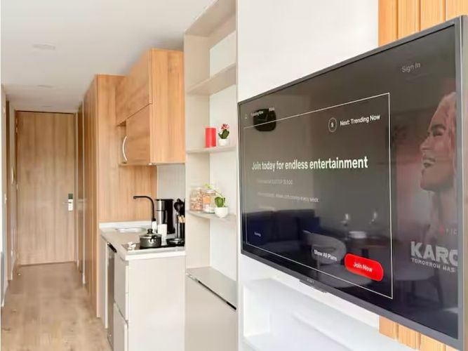 Apartaestudio en venta en Chicó Navarra, Bogotá, 27 m² · foto 8 de 24