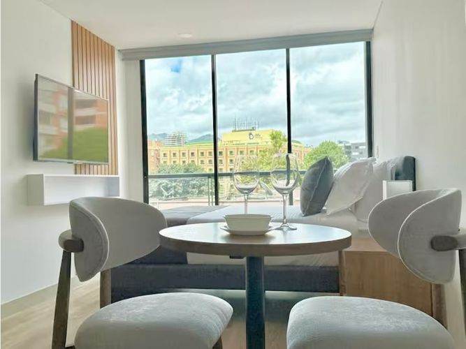 Apartaestudio en venta en Chicó Navarra, Bogotá, 27 m² · foto 13 de 24