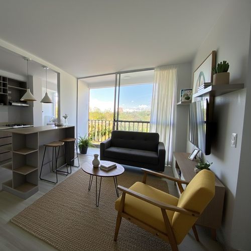 Apartamento de 2 alcobas en venta en El Faro, Rionegro, 54 m² · foto 13 de 14