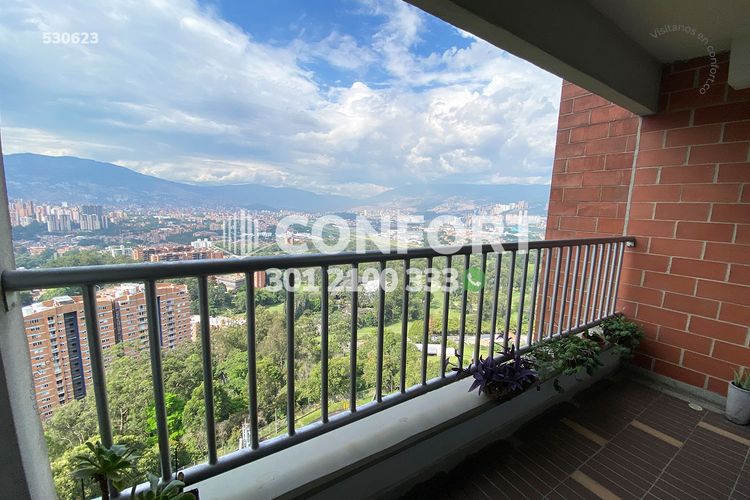 Apartamento de 3 alcobas en arriendo en La Hondonada, Medellín, 71 m² · foto 4 de 24