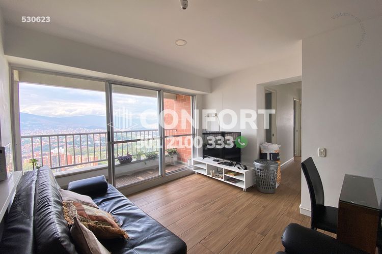 Apartamento de 3 alcobas en arriendo en La Hondonada, Medellín, 71 m² · foto 3 de 24