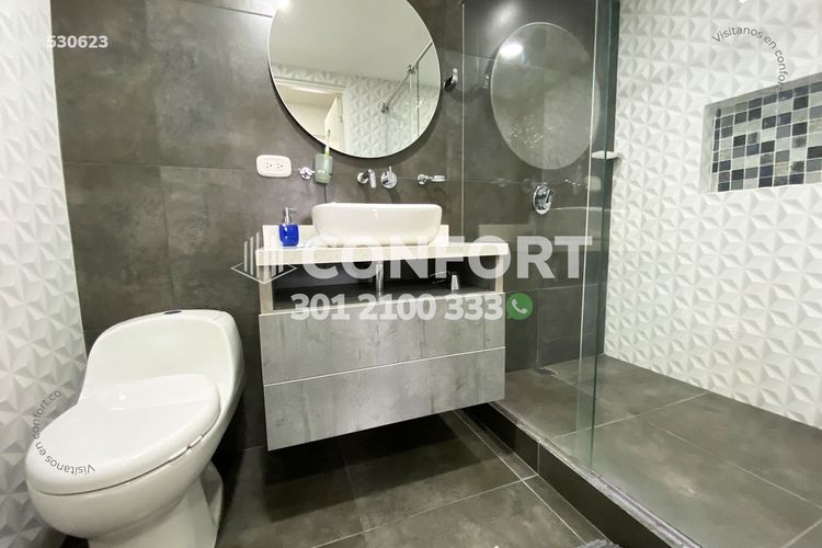 Apartamento de 3 alcobas en arriendo en La Hondonada, Medellín, 71 m² · foto 19 de 24