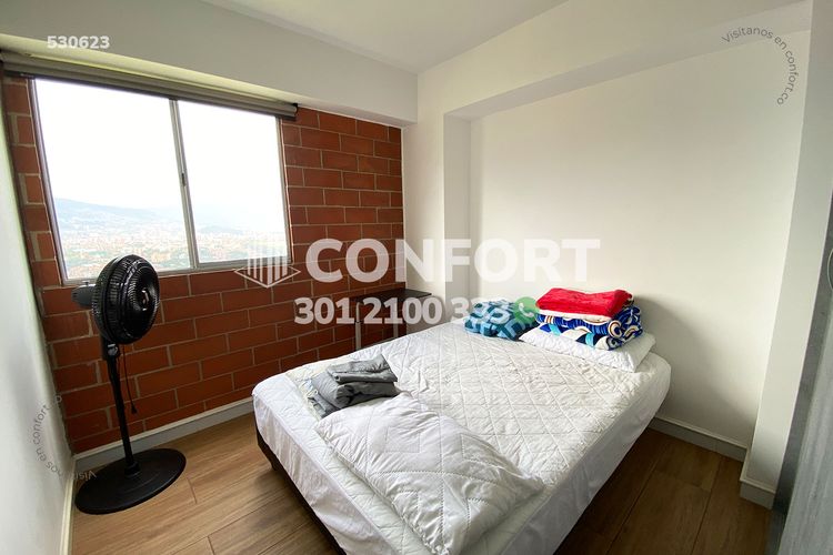 Apartamento de 3 alcobas en arriendo en La Hondonada, Medellín, 71 m² · foto 22 de 24