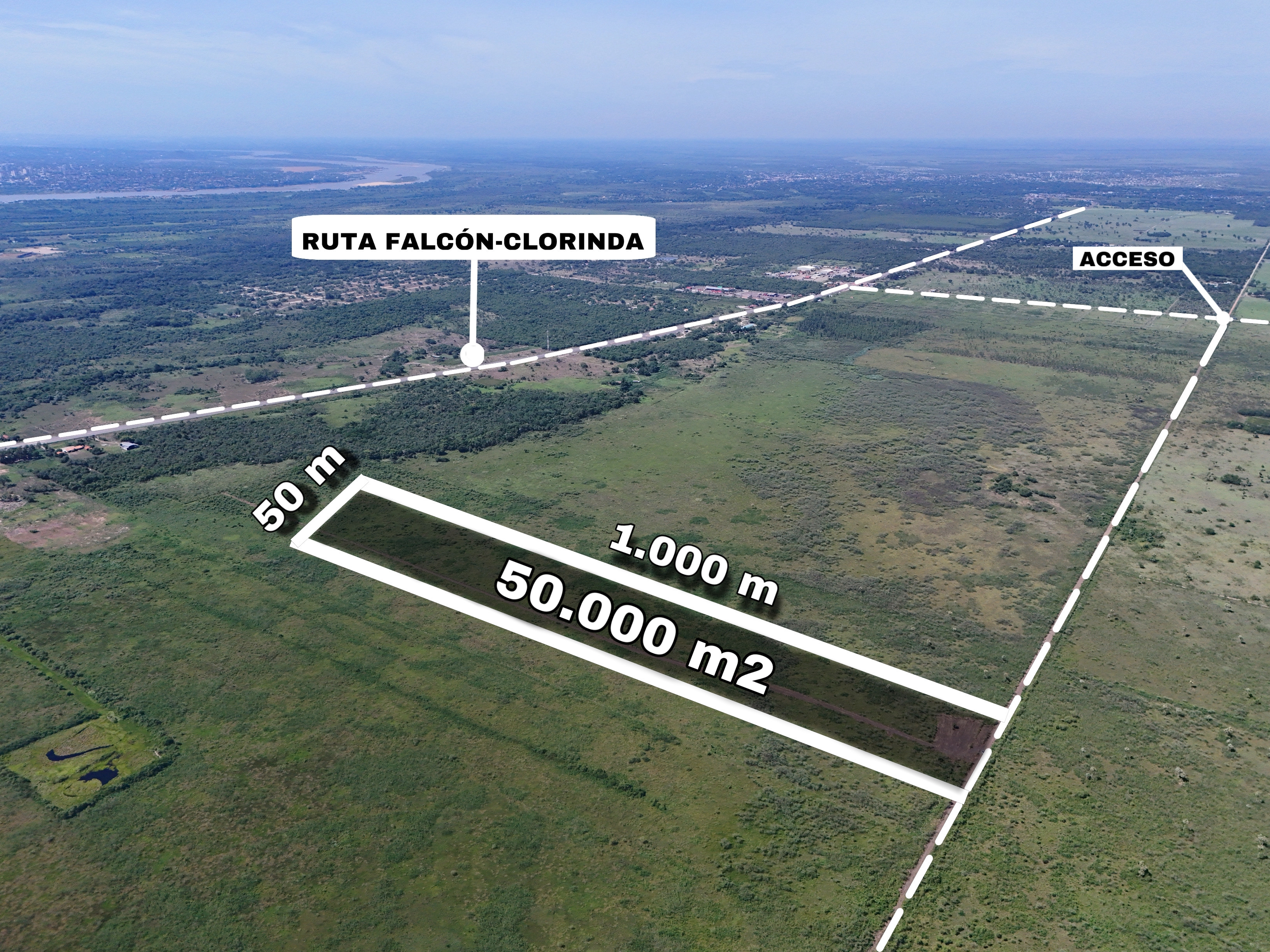 INVERSIÓN ESTRATÉGICA EN CHACO'I: TERRENOS CON PROYECCIÓN EN PUERTO FALCÓN — foto 2