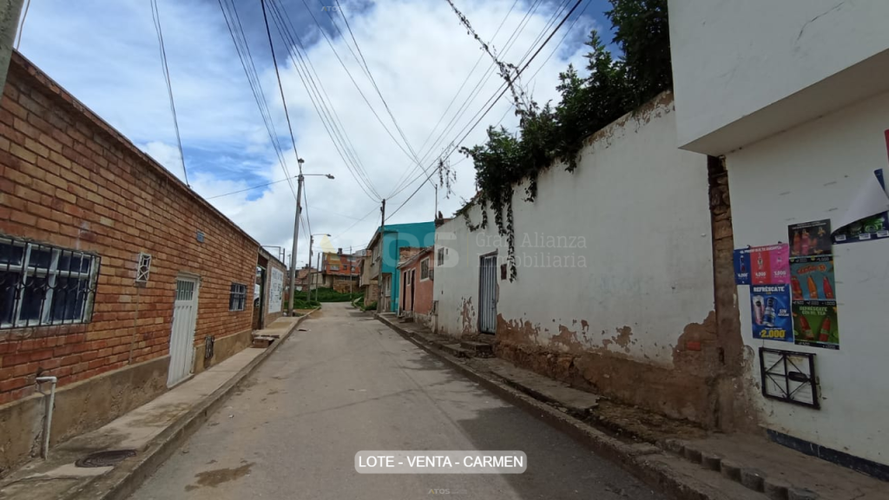 Lote en venta en El Carmen, Tunja, 91 m² · foto 2 de 5