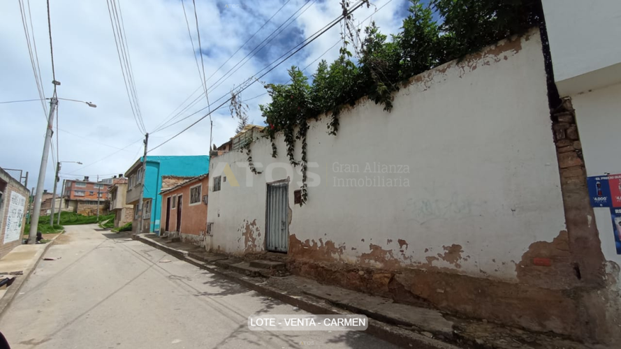 Lote en venta en El Carmen, Tunja, 91 m² · foto 4 de 5