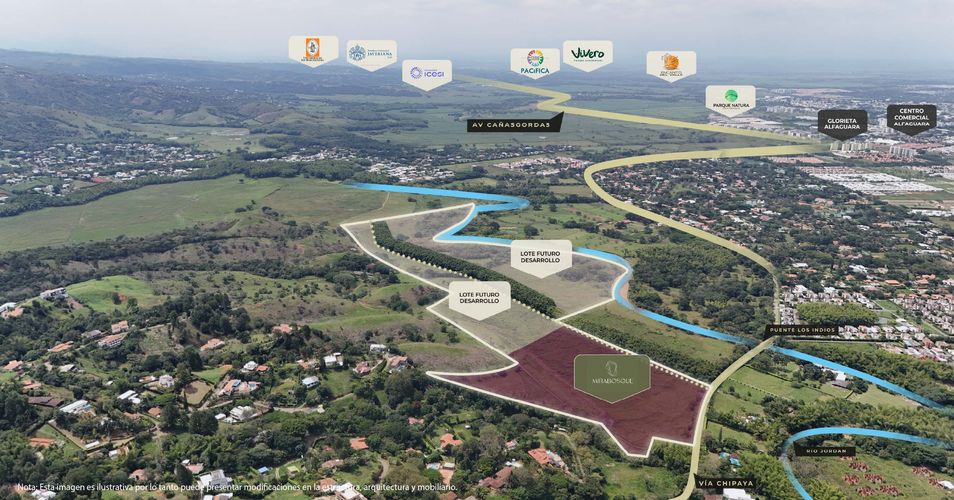 Lote en venta en Juan De Ampudia, Jamundí, 144 m² · foto 3 de 3