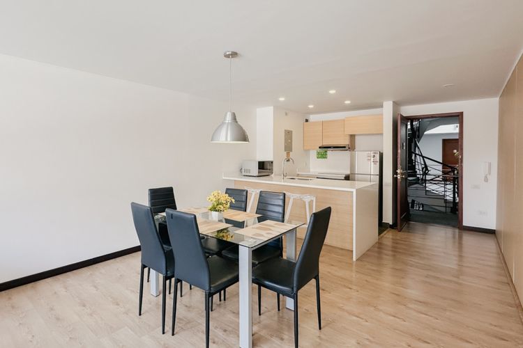 Apartamento de 1 alcoba en arriendo en Chicó Reservado, Bogotá, 56 m² · foto 3 de 18