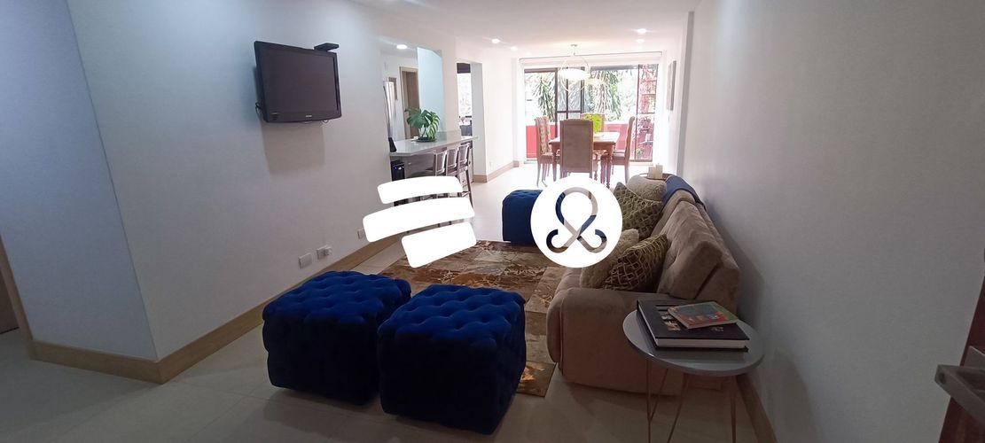 Apartamento de 3 alcobas en venta en Las Lomas, Medellín, 125 m² · foto 2 de 22
