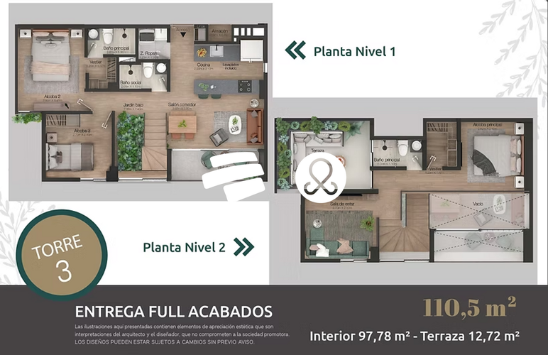 Apartamento de 3 alcobas en venta en El Carmen, El Retiro, 111 m² · foto 19 de 19