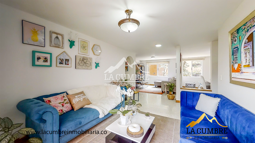 Apartamento de 3 alcobas en arriendo en Castropol, Medellín, 134 m² · foto 2 de 13
