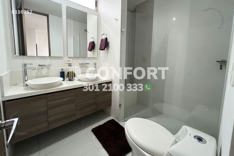 Apartamento de 3 alcobas en arriendo en Santa María De Los Ángeles, Medellín, 128 m² · foto 10 de 19
