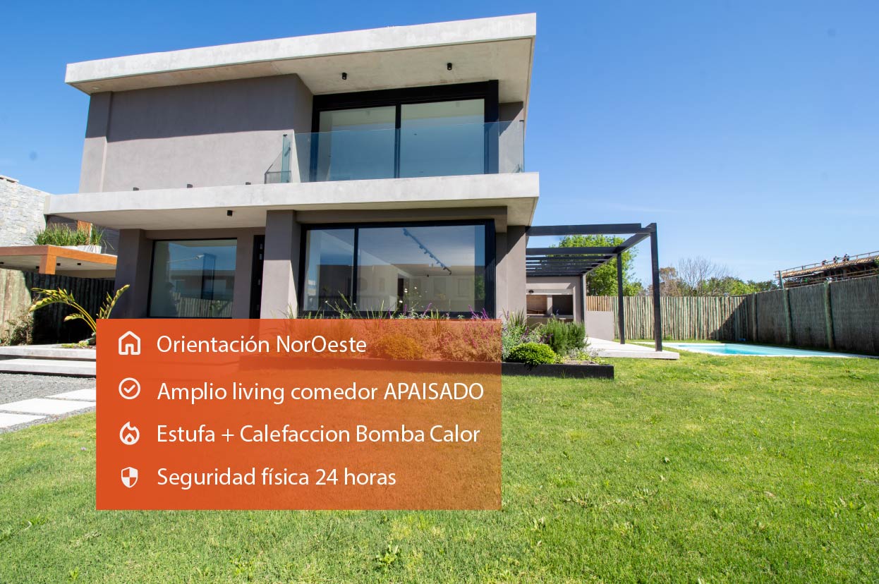 Casa Venta Carrasco - Piscina Soleada Estufa Parrillero Seguridad + Calefacción Bomba Calor
