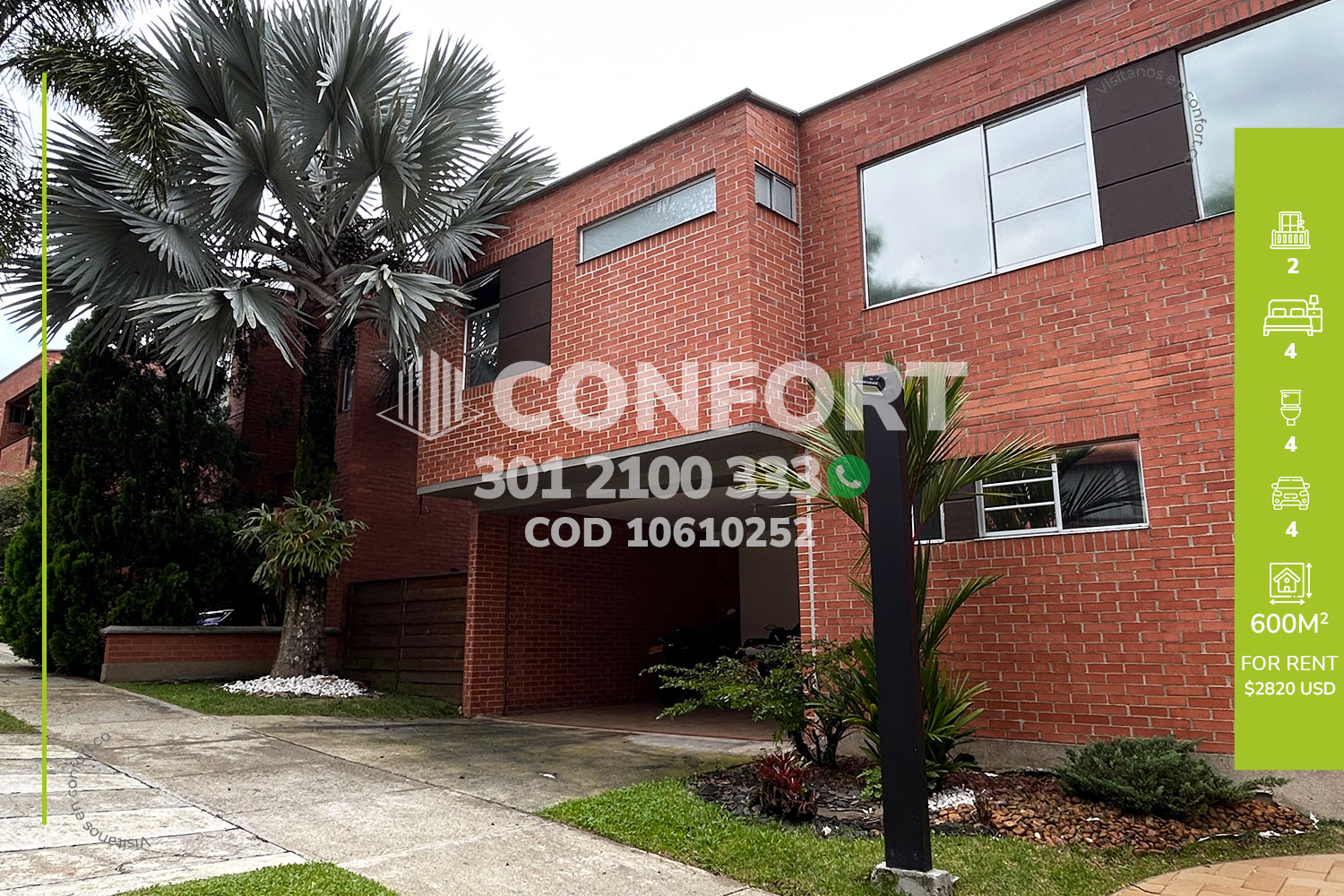 Casa en Arriendo en Envigado