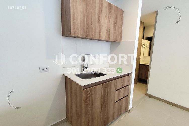 Apartaestudio en arriendo en Ciudad Del Río, Medellín, 50 m² · foto 7 de 24