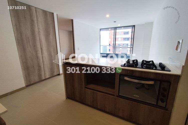 Apartaestudio en arriendo en Ciudad Del Río, Medellín, 50 m² · foto 6 de 24