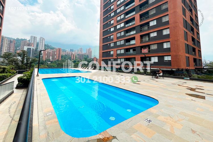 Apartaestudio en arriendo en Ciudad Del Río, Medellín, 50 m² · foto 21 de 24