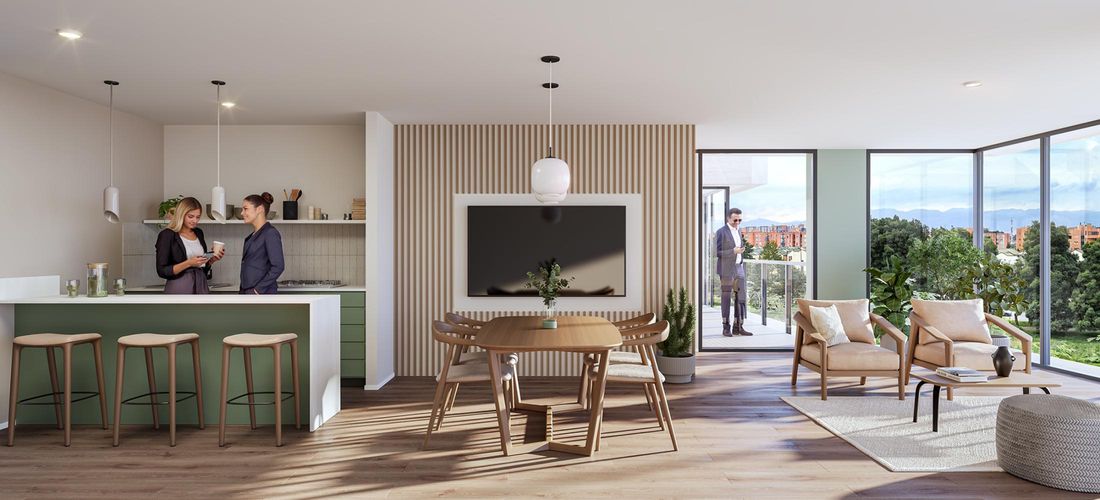 Apartaestudio en venta en Modelia, Bogotá, 28 m² · foto 8 de 8