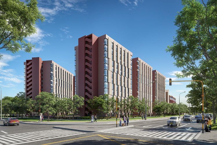 Apartaestudio en venta en Modelia, Bogotá, 28 m² · foto 6 de 8