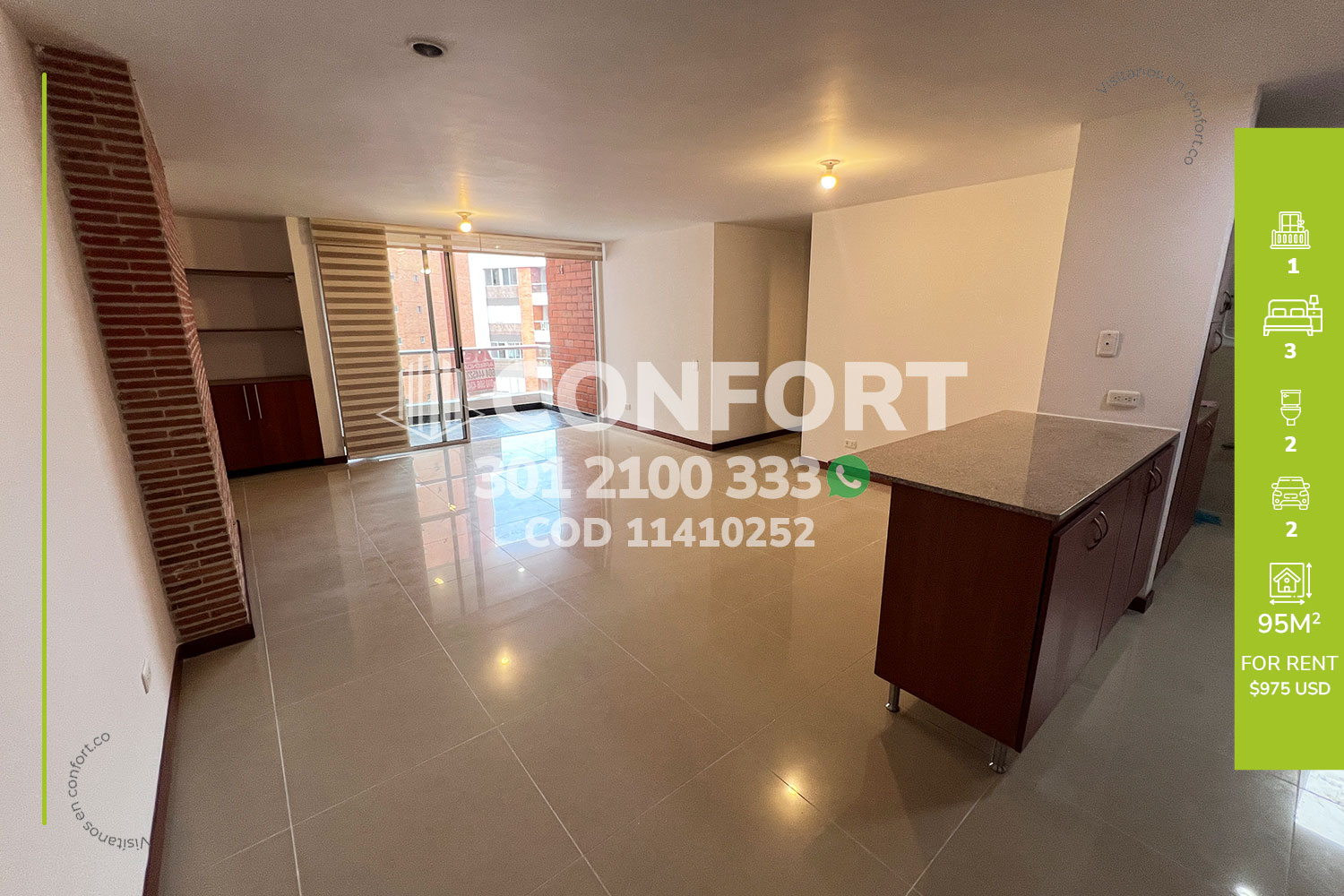 Apartment for rent in Envigado, Envigado