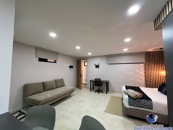 Apartaestudio en venta en Laureles, Medellín, 30 m² · foto 7 de 8