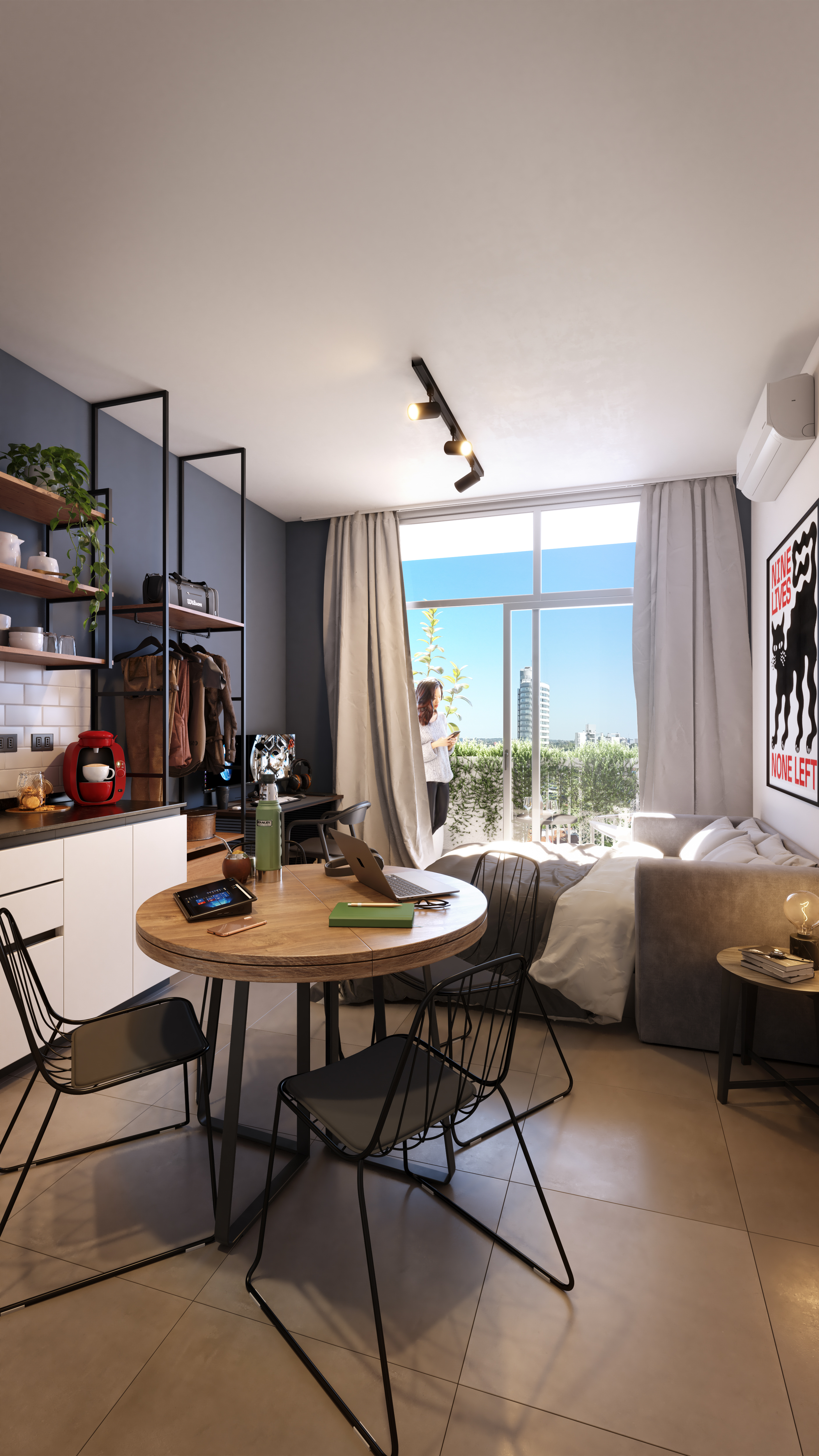 En Venta Moderno y Luminoso Mono Ambiente en LUQUE, a minutos de todo lo que necesites! — foto 2