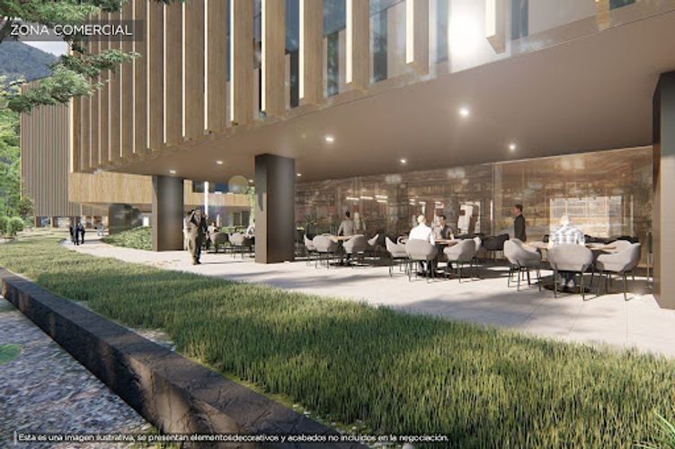 Oficina en arriendo en Altos Del Poblado, Medellín, 80 m² · foto 4 de 9