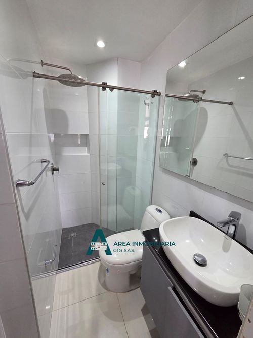 Apartamento de 1 alcoba en venta en El Laguito, Cartagena, 61 m² · foto 13 de 18